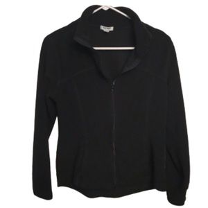 2/$10 Old Navy full zip fleece black medium